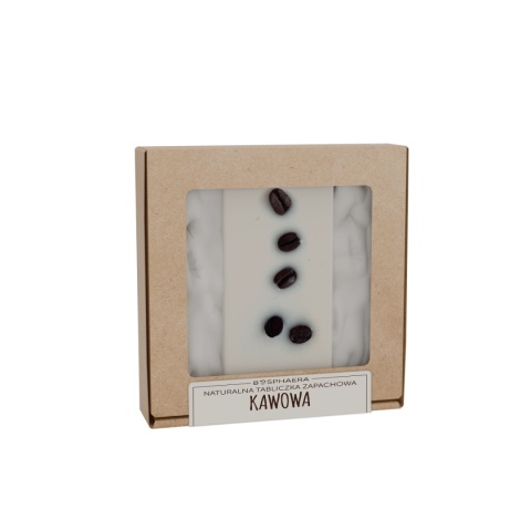 Tabliczka zapachowa z wosku sojowego Kawowa 77 g – Bosphaera, produklt