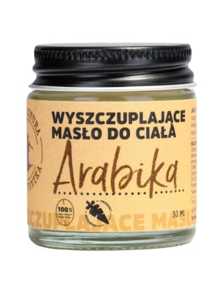 Wyszczuplające masło do ciała Arabika 120 ml – Manufaktura Bursztynnika