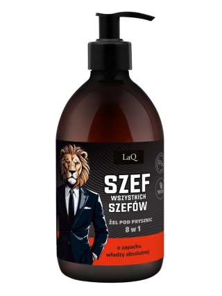 Żel pod prysznic 8 w 1 Szef wszystkich szefów 500 ml – LaQ