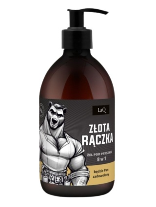 Żel pod prysznic 8 w 1 Złota rączka 500 ml – LaQ