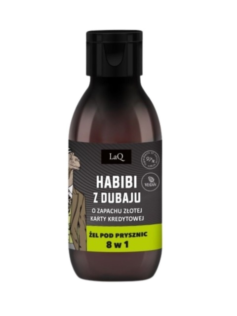 Żel pod prysznic Habibi z Dubaju o zapachu złotej karty kredytowej 100 ml – LaQ,  produkt