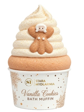 Muffinka do kąpieli Vanilla Cookies 200 g – Stara Mydlarnia