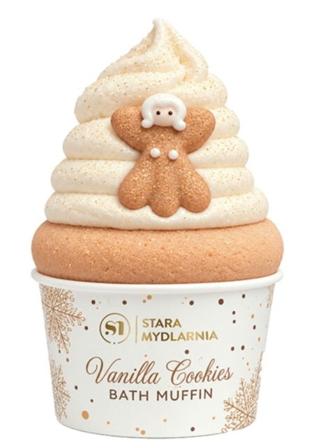 Muffinka do kąpieli Vanilla Cookies 200 g – Stara Mydlarnia, produkt